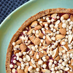 Tarta Crumble de Frambuesa