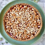 Tarta Crumble de Frambuesa